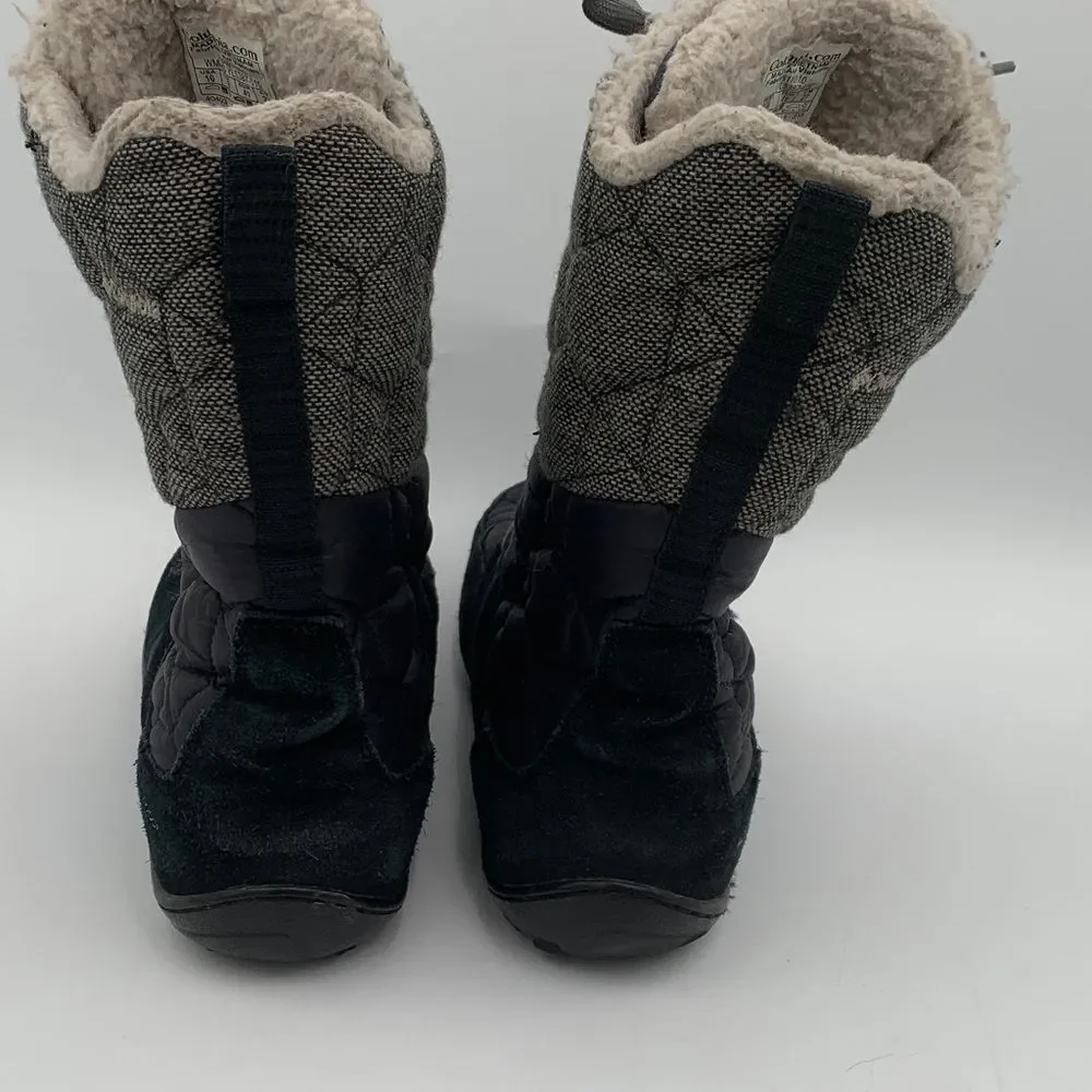 Columbia Women's Black and Gray Winter Boots